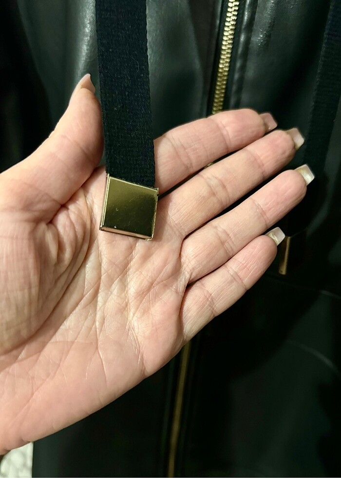 Suni Deri Ceket - Görsel 3