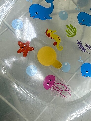 Babyjem Giderli Desenli Şefffaf Banyo Küveti - Görsel 3