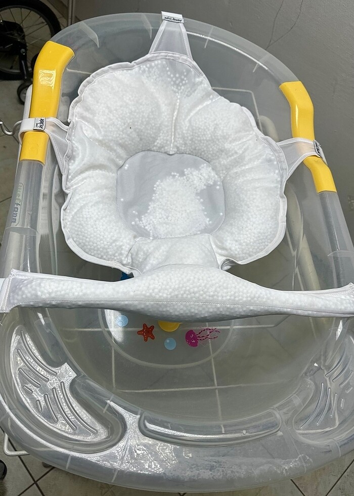 Babyjem Giderli Desenli Şefffaf Banyo Küveti - Görsel 2