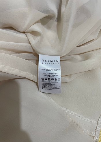 Bej Midi Düz Kesim Kolsuz Kadın Elbise - Görsel 4