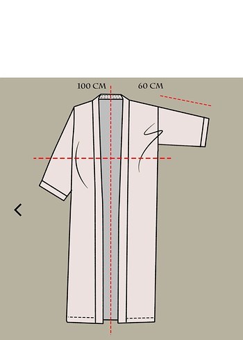 Uzun Kollu Mavi Bohem Saten Kimono - Görsel 4