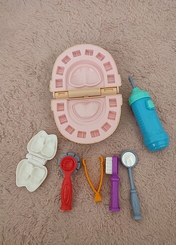 Play-Doh Play doh dişçi seti oyuncak