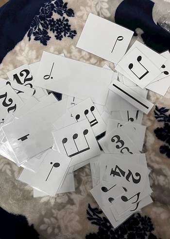 Müzik Nota Kartları