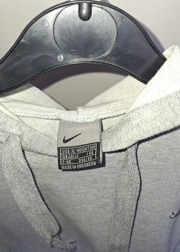 40 Beden Nike Marka Gri Kapüşonlu Kadın Sweatshirt