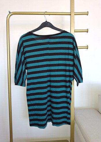 s Beden turkuaz Renk Stradivarius Marka Kadın T-shirt