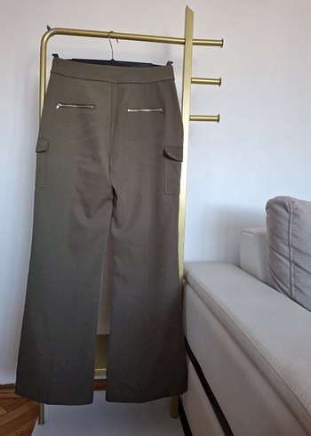 38 Beden haki Renk Twist Marka Kumaş Pantolon
