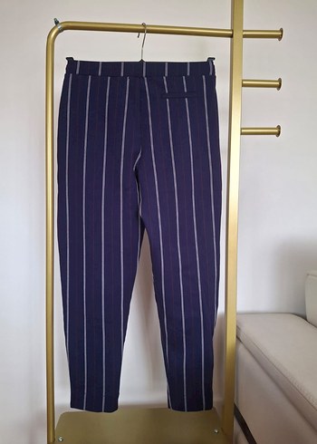 s Beden lacivert Renk Pull and Bear Marka Kadın Kumaş Pantolon