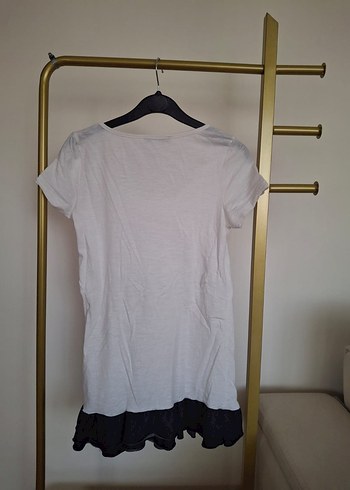 xs Beden beyaz Renk Ole Marka Kadın T-shirt