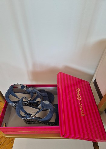 Pretty Nana Marka  Platform Topuklu Kadın Ayakkabı - Görsel 6