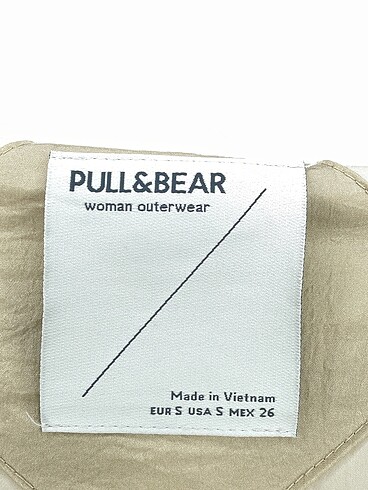 s Beden çeşitli Renk Pull and Bear Kot Ceket %70 İndirimli.