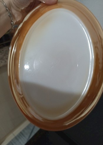  Beden eskilerden vintage antika sarı kayık tabak