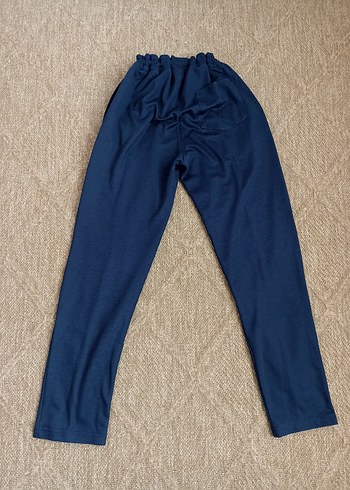 Erkek Lacivert Rahat Kesim Eşofman Altı - Görsel 2