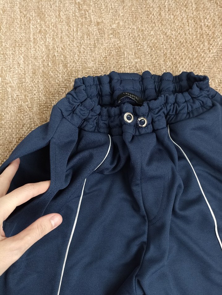 Erkek Lacivert Rahat Kesim Eşofman Altı - Görsel 5