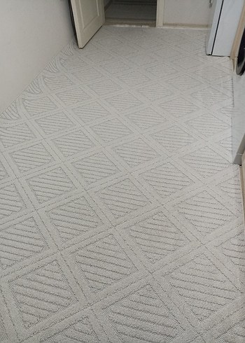 Beyaz Modern Halı İskandinav tarzı - Görsel 6