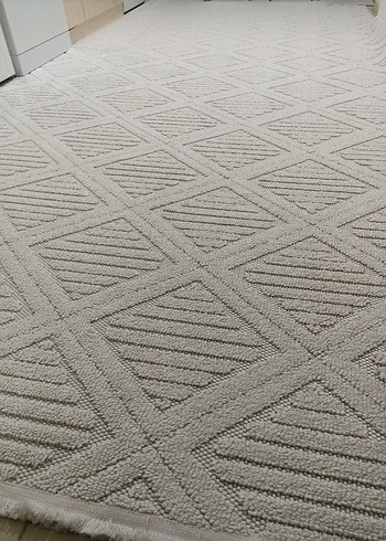 Beyaz Modern Halı İskandinav tarzı - Görsel 2