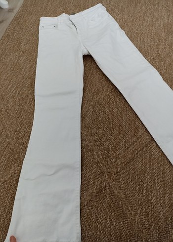 flare paça pantolon 25 beden - Görsel 6