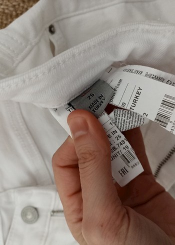 flare paça pantolon 25 beden - Görsel 4