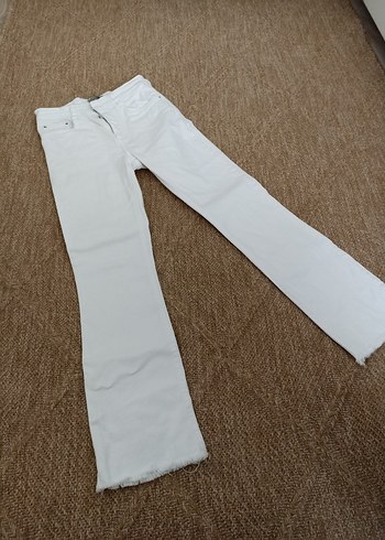 flare paça pantolon 25 beden - Görsel 5