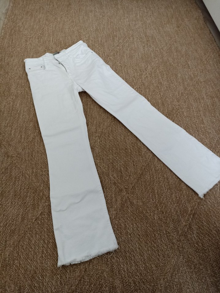 flare paça pantolon 25 beden - Görsel 5