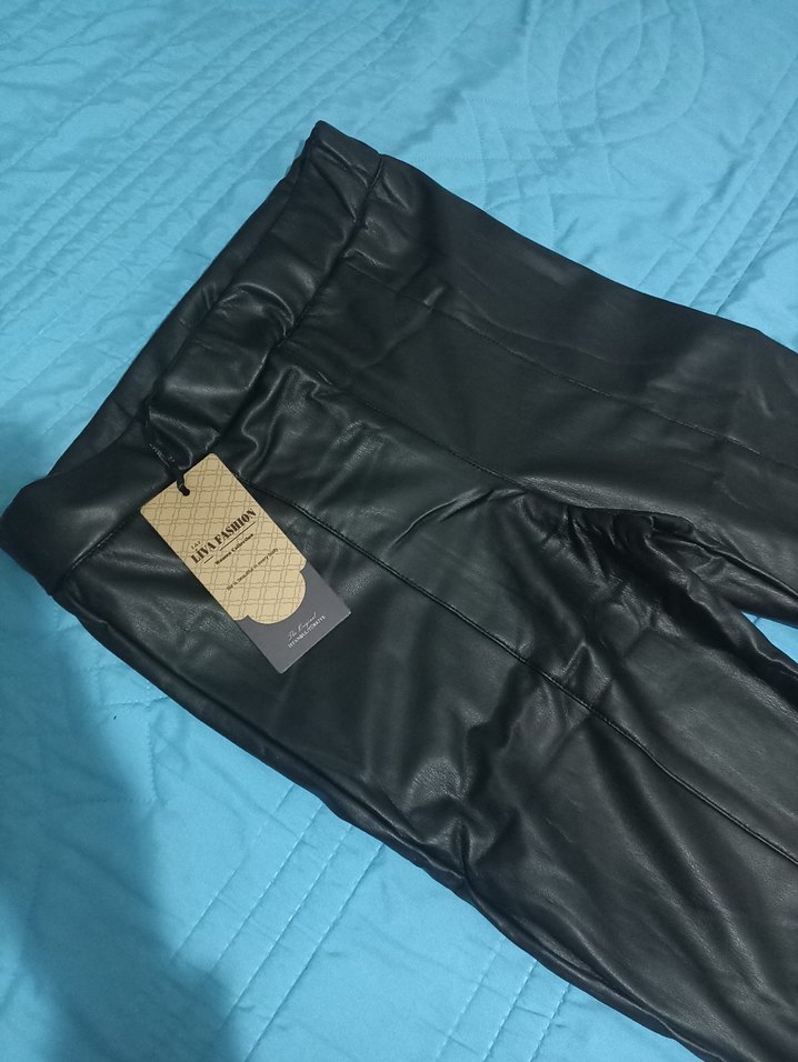 deri tayt pantolon - Görsel 5