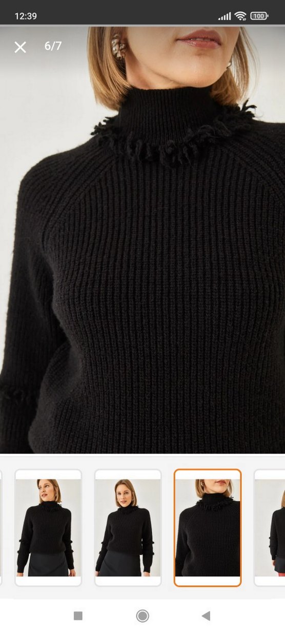 şık tasarım kazak - Görsel 3