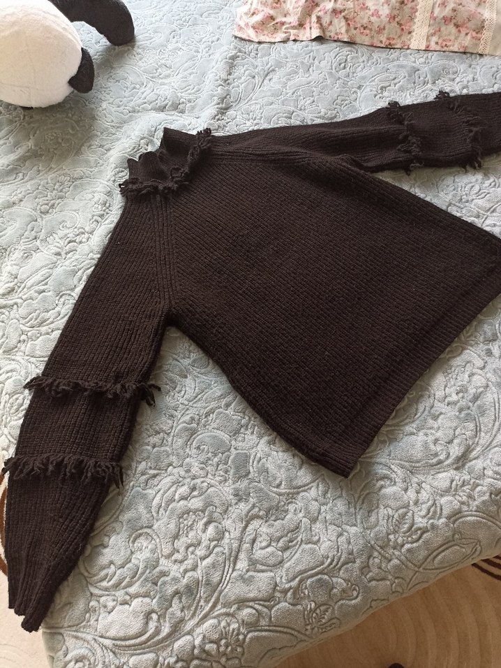 şık tasarım kazak - Görsel 5