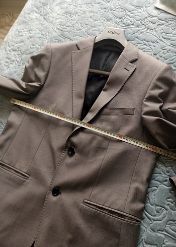 Gri Erkek Regular Fit Takım Elbise - Görsel 6