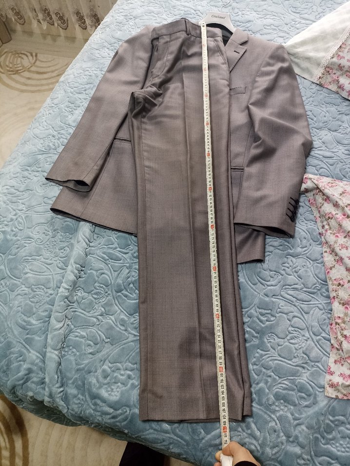 Gri Erkek Regular Fit Takım Elbise - Görsel 2