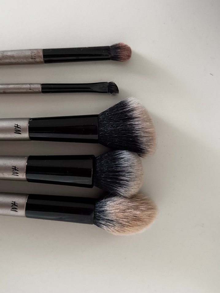 Gri H&M Makyaj Fırça Seti - Görsel 2
