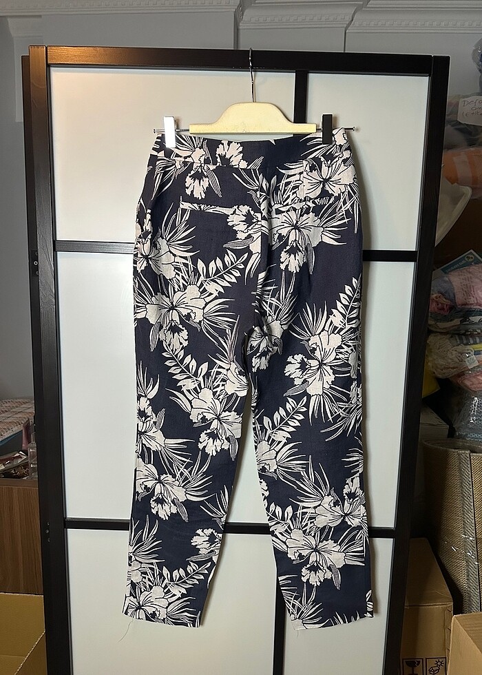 İpekyol keten pantolon - Görsel 4