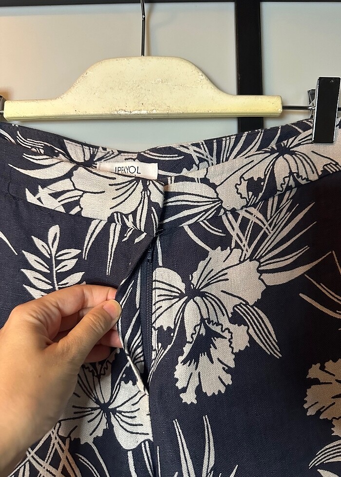 İpekyol keten pantolon - Görsel 3