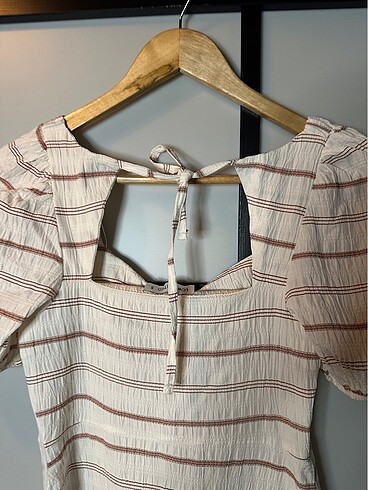 Keten  Karışımlı Elbise - Görsel 2