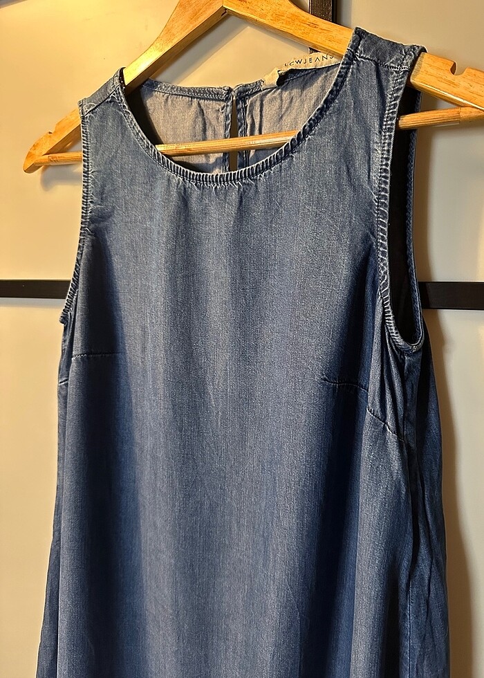 LCW Tencel kumaş Kot elbise - Görsel 3