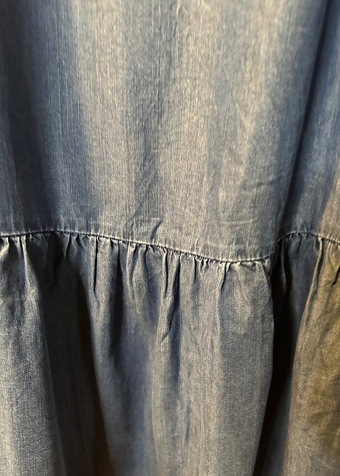 LCW Tencel kumaş Kot elbise - Görsel 4