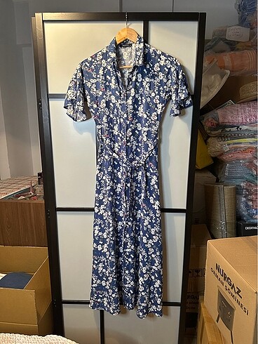 Gömlek Elbise - Görsel 2