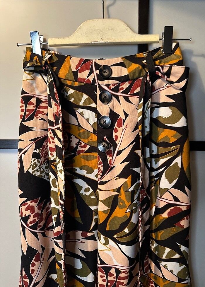 Stradivarius Palazzo Pantolon - Görsel 3