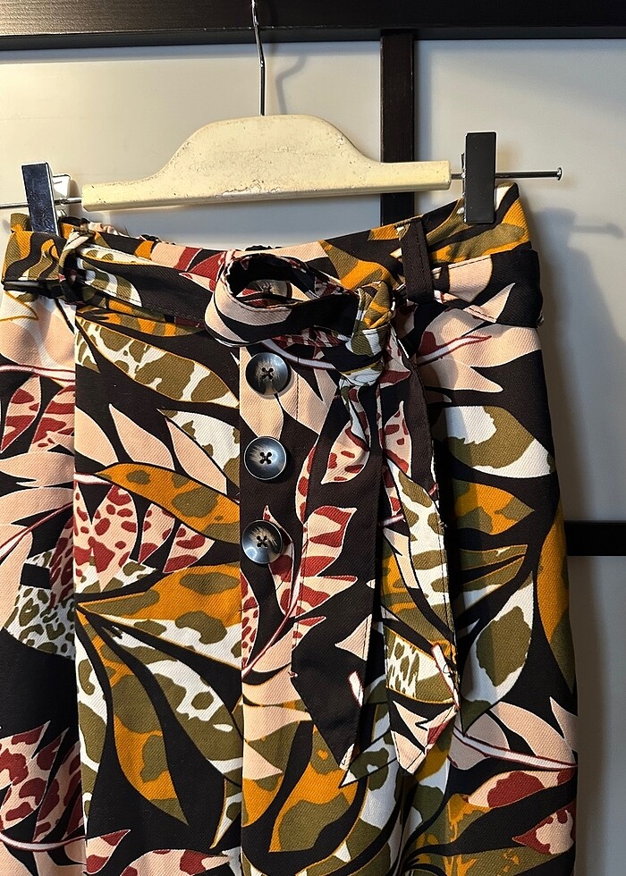 Stradivarius Palazzo Pantolon - Görsel 4