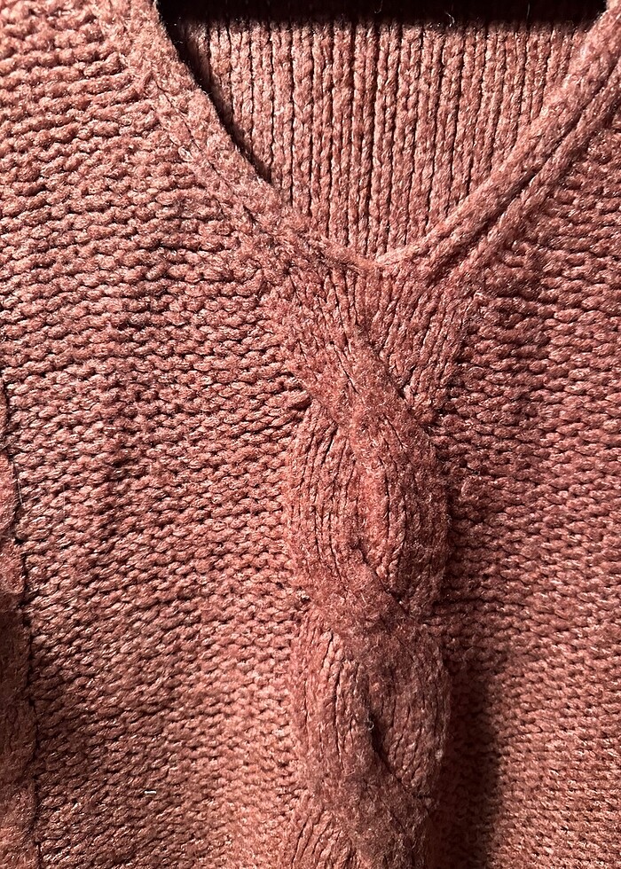 V yakalı kazak - Görsel 2