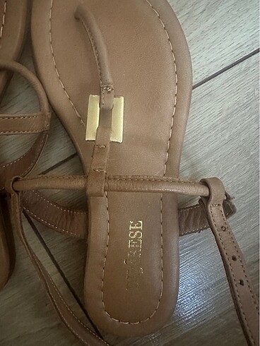 Divarese Deri Sandalet - Görsel 3