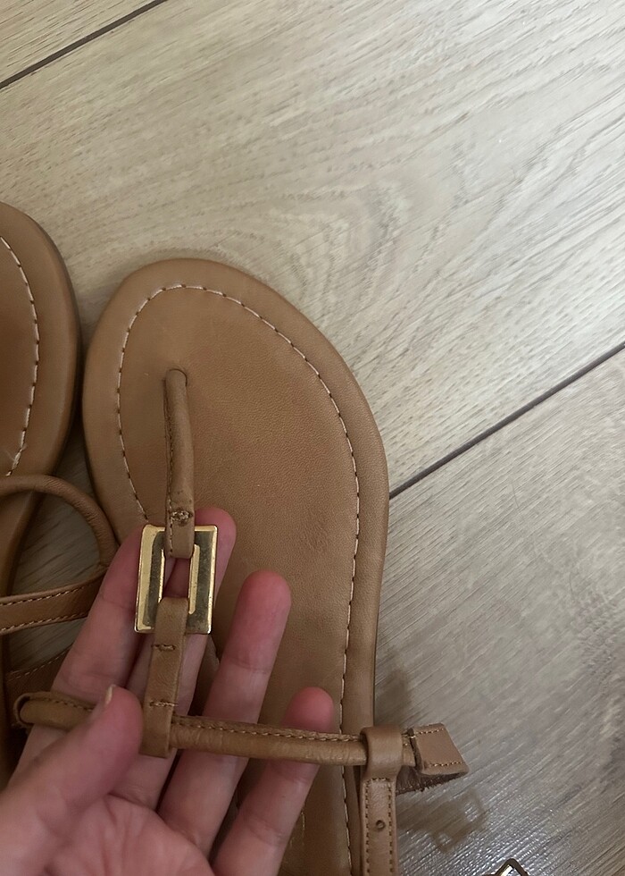 Divarese Deri Sandalet - Görsel 2