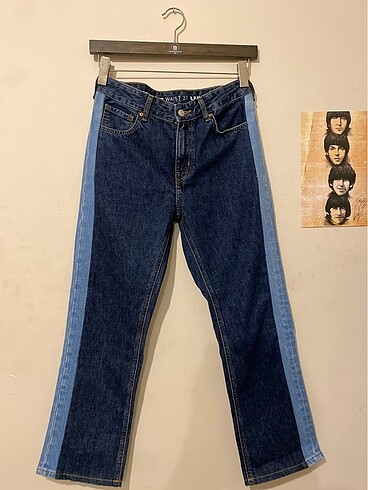 Vintage Kadın Kot Pantolon