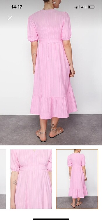 Trendyol & Milla Pembe elbise