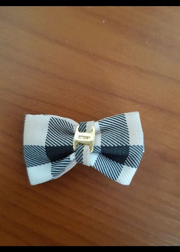 Siyah Parlak Fiyonk Kadın Saç Aksesuarı - Görsel 4