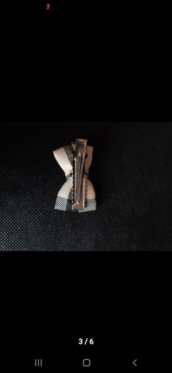 Siyah Parlak Fiyonk Kadın Saç Aksesuarı - Görsel 3