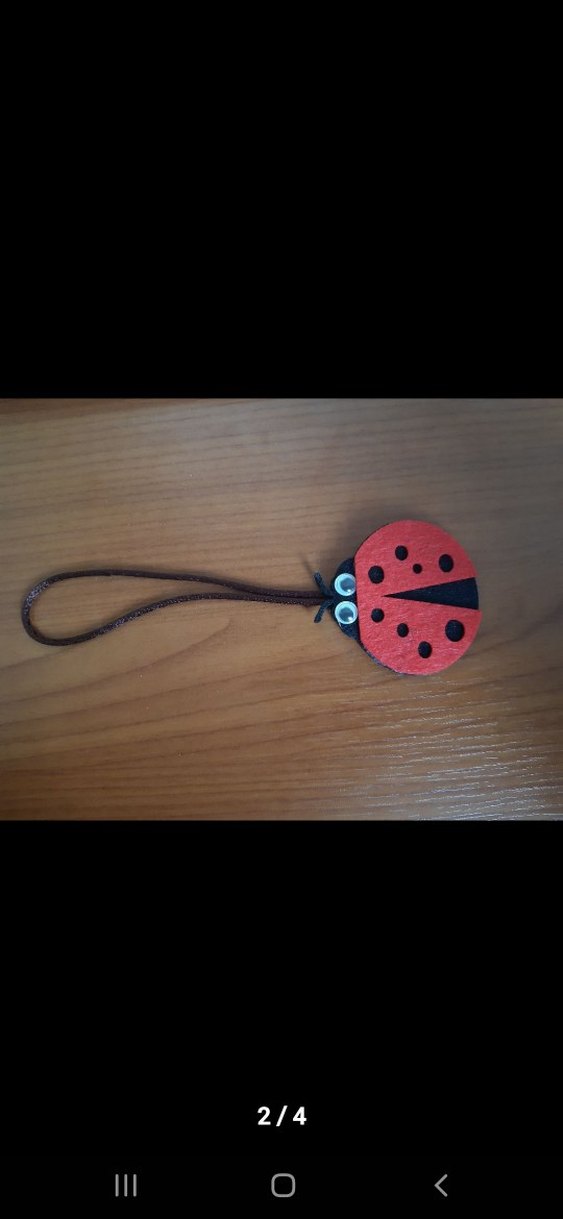 Renkli Keçe Uğur Böceği - Görsel 2