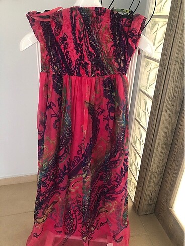 l Beden #pembe #yaz #kadın #elbise #şifon #zara
