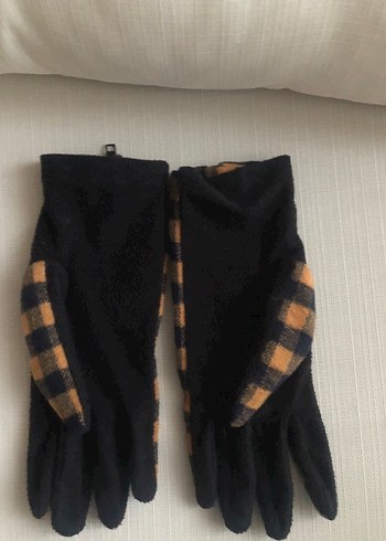 Fermuarlı Koyu Kahverengi Kadın Eldiveni - Görsel 5