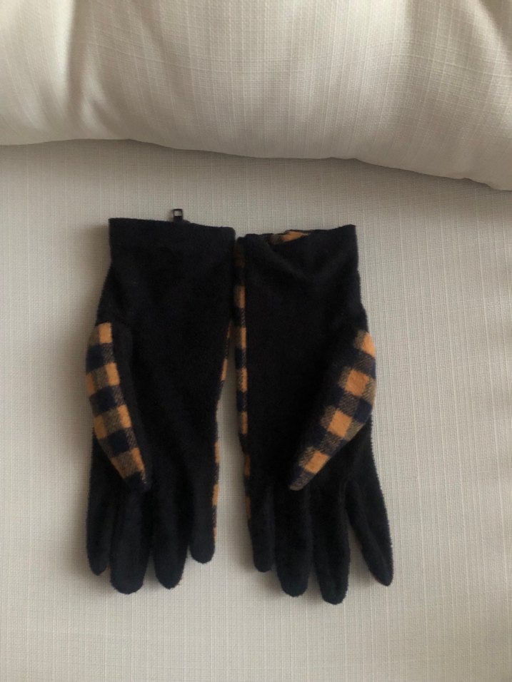 Fermuarlı Koyu Kahverengi Kadın Eldiveni - Görsel 3