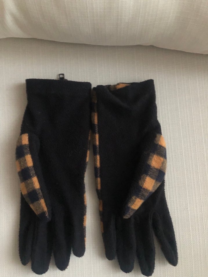 Fermuarlı Koyu Kahverengi Kadın Eldiveni - Görsel 5