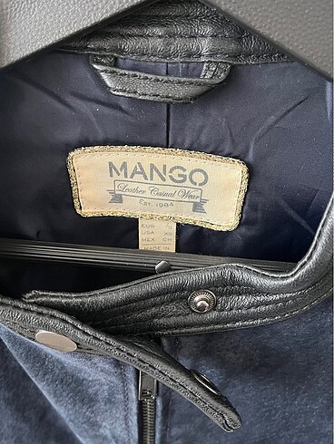 Mango Mango deri ceket